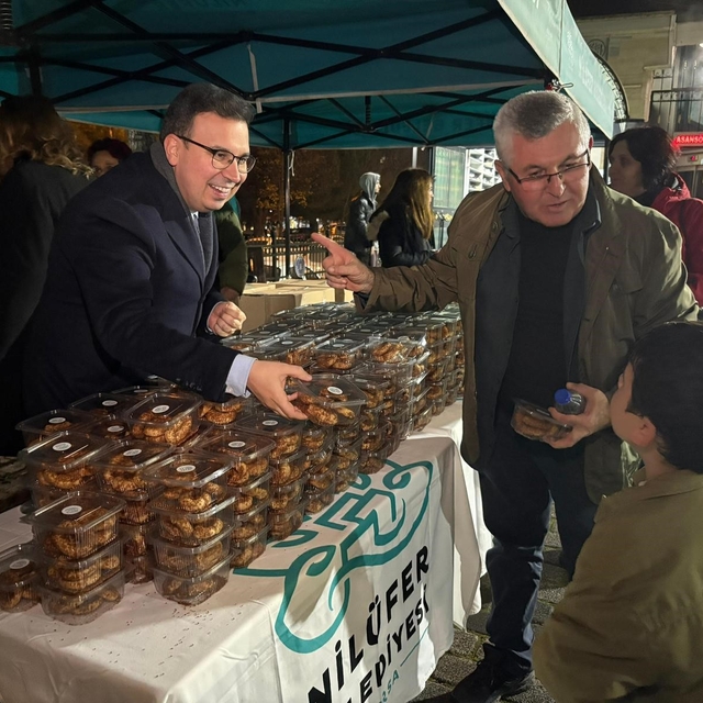 Nilüfer'de kandil geleneği yaşatıldı