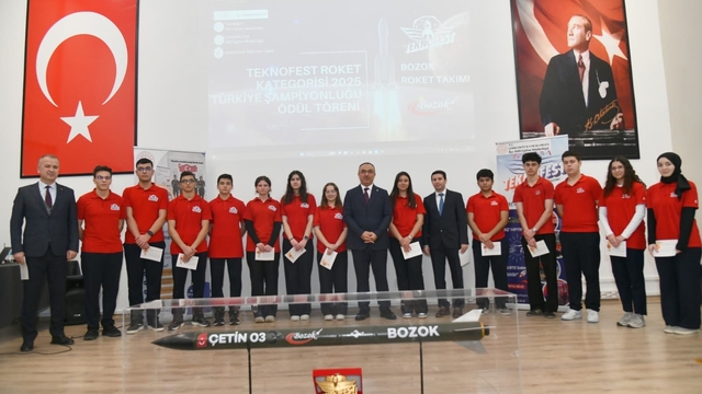 TEKNOFEST'te büyük gurur: Tekirdağlı öğrenciler Türkiye birincisi oldu