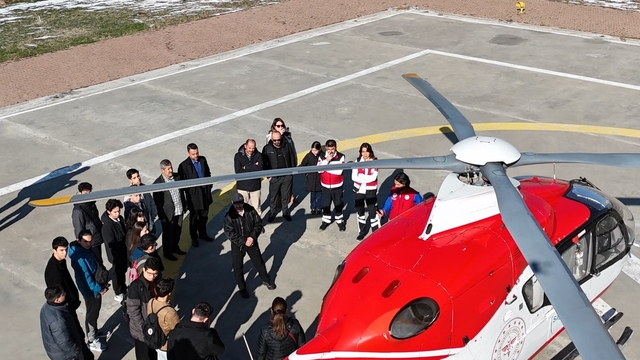 Başkan Büyükkılıç'ın özel projesi Bilişim Akademisi'nin öğrencileri, havacılık teknolojilerini yerinde inceledi