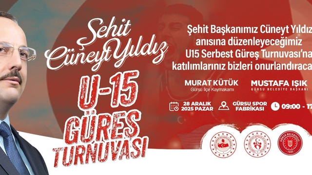 Yüzlerce güreşçi Gürsu'da bir araya gelecek