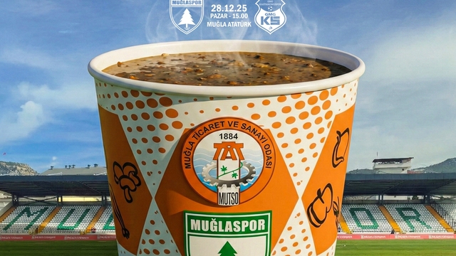 Muğlaspor'dan maça gelen taraftara tarhana çorbası ikramı