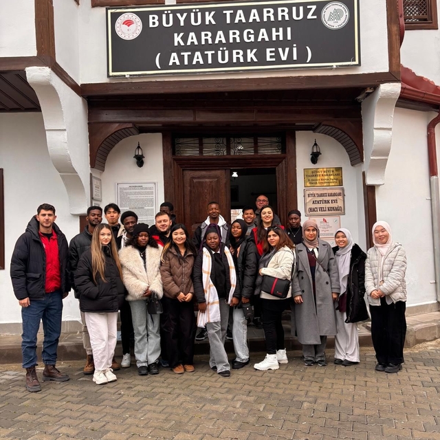 Yabancı üniversite öğrencileri Şuhut'un tarih ve kültürüyle buluştu