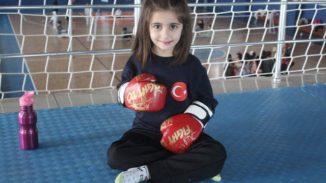 Belinay, parktakileri görüp başladığı sporda Türkiye 3'üncüsü oldu