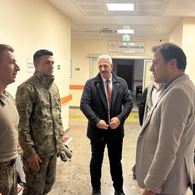 Kaymakam Bayram kurumlarda yürütülen çalışmaları yerinde inceledi