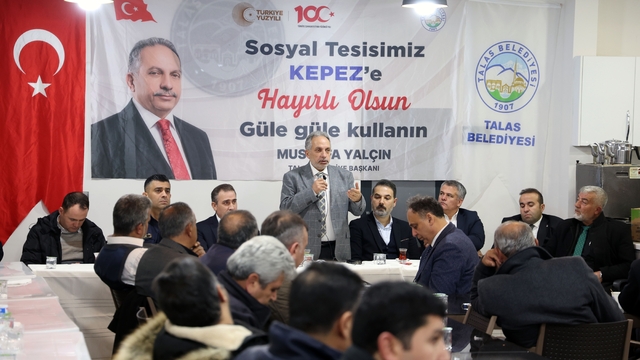 Talas'ın muhtarları Kepez'de buluştu