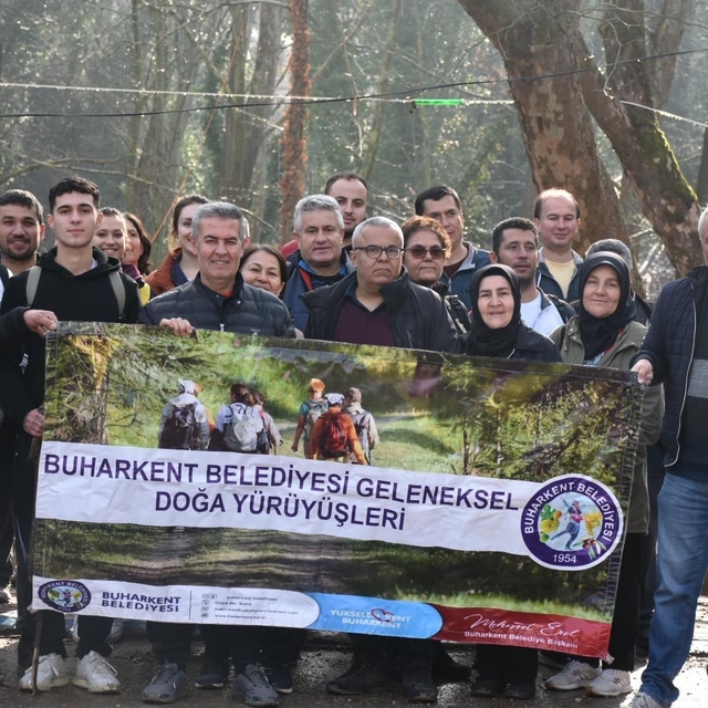 Buharkent'te sağlık için yürüyecekler