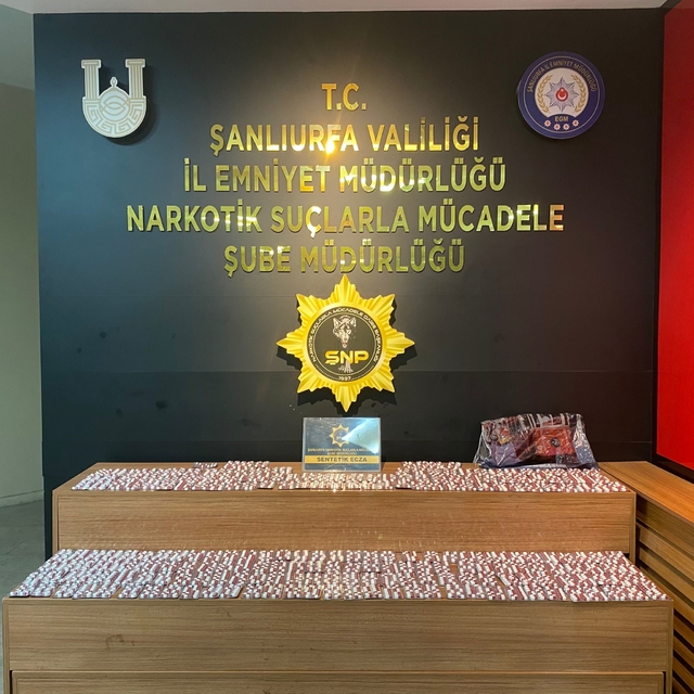 Şanlıurfa'da uyuşturucu operasyonu: 2 gözaltı