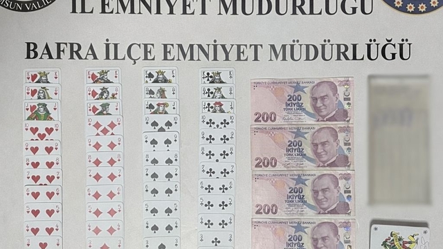 Bafra'da kumar denetimi