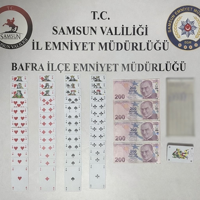 Bafra'da kumar denetimi