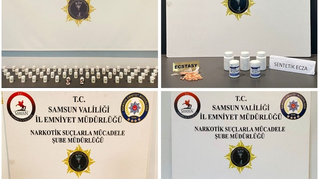 Samsun'da uyuşturucu operasyonunda 5 zanlı yakalandı