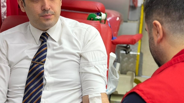 İslahiye Adliyesi'nde kan bağışı kampanyası düzenlendi