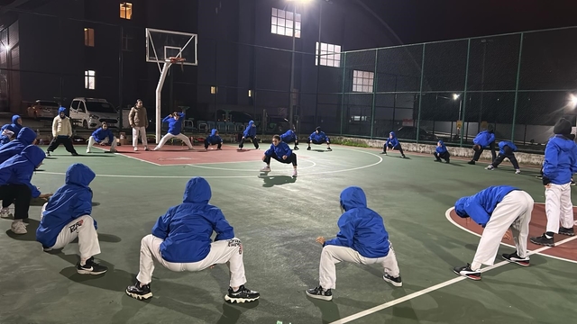 Düzce'de kış spor okulları tüm hızıyla devam ediyor