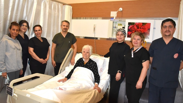 Çanakkale'de 90 yaşındaki hasta Koroner By-Pass ameliyatıyla hayata tutundu