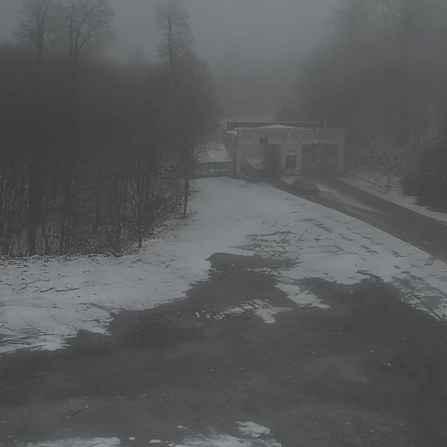 Kartepe'de kar ve sis