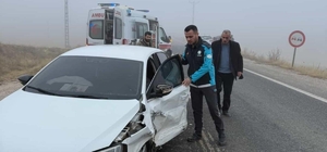 Elazığ'da sis kazaya neden oldu: 1 yaralı