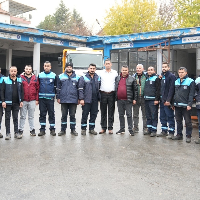 Battalgazi Belediyesi karla mücadele için teyakkuza geçti