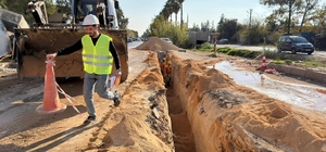 ASAT'tan Akdeniz Sanayi Sitesi bölgesine yeni kanalizasyon yatırımı