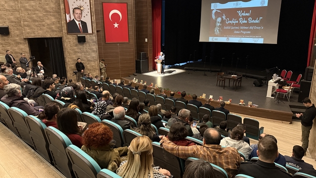 Milli şair Mehmet Akif Ersoy Tekirdağ'da anıldı