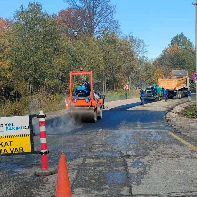 Kış turizminin merkezi Kartepe'nin yolu sezona hazırlandı
