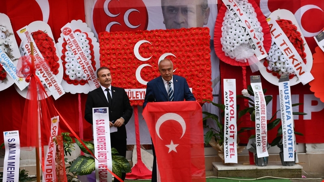 Muğla'da MHP Yatağan İlçe Başkanlığı binası açıldı