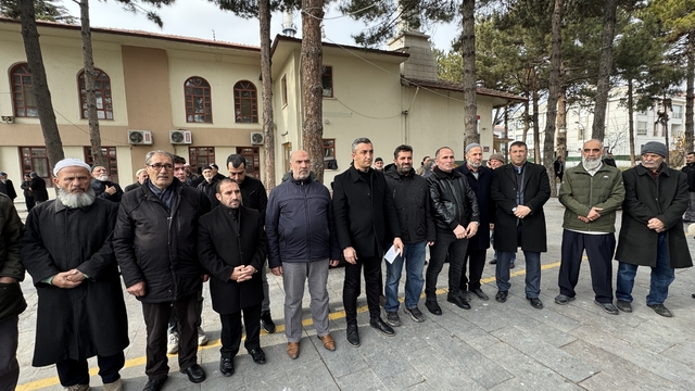 Erzincan'da İsrail'in Gazze'deki saldırıları protesto edildi