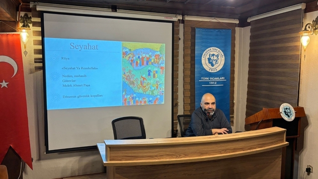 'Evliya Çelebi İle Geçmişe Yolculuk' konulu sohbet gerçekleştirildi