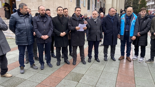 Eskişehir'de Filistin için barışçıl 'şahitlik' çağrısı yapıldı