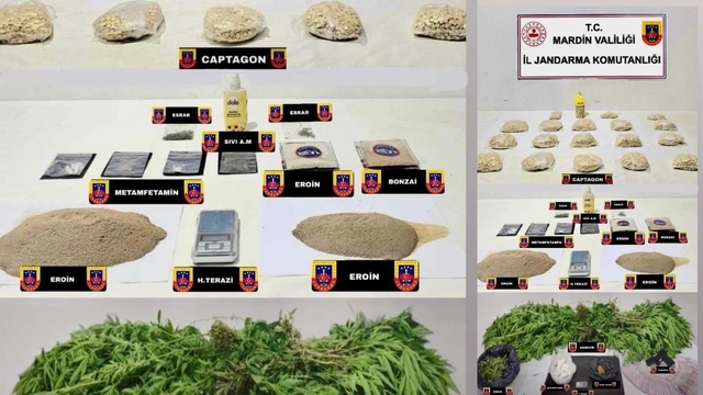 Mardin'de uyuşturucu operasyonunda 5 şüpheli tutuklandı