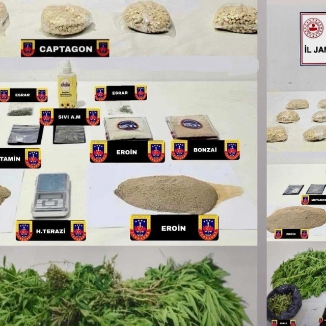 Mardin'de uyuşturucu operasyonunda 5 şüpheli tutuklandı