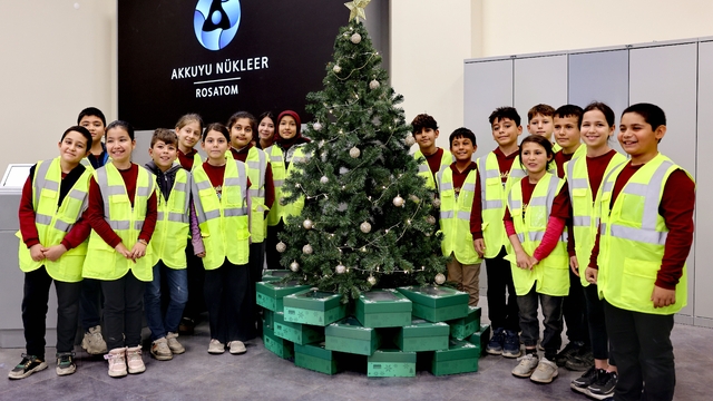 Öğrenciler, Akkuyu NGS'yi ziyaret etti