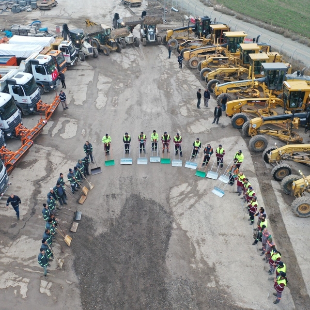 Elazığ Belediyesi karla mücadeleye hazır