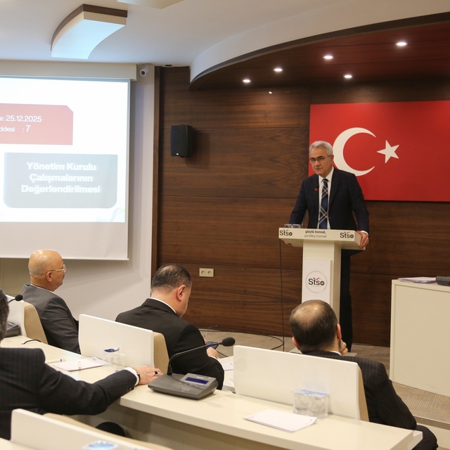 STSO, yılın son meclis toplantısını gerçekleştirdi
Sivas Ticaret ve Sanayi...