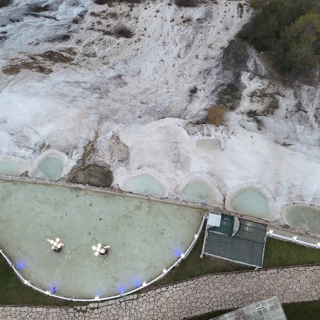 "Bolu'nun Pamukkalesi"nde kış sessizliği