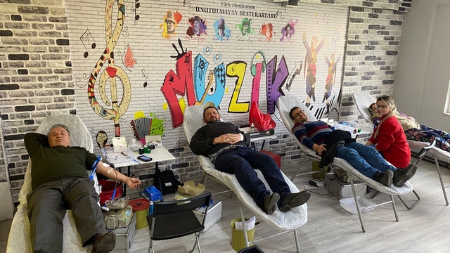 Başçayır İlkokulu'nda kan bağışı etkinliği