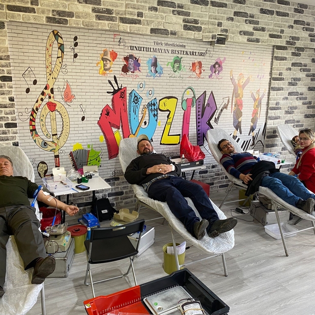 Başçayır İlkokulu'nda kan bağışı etkinliği