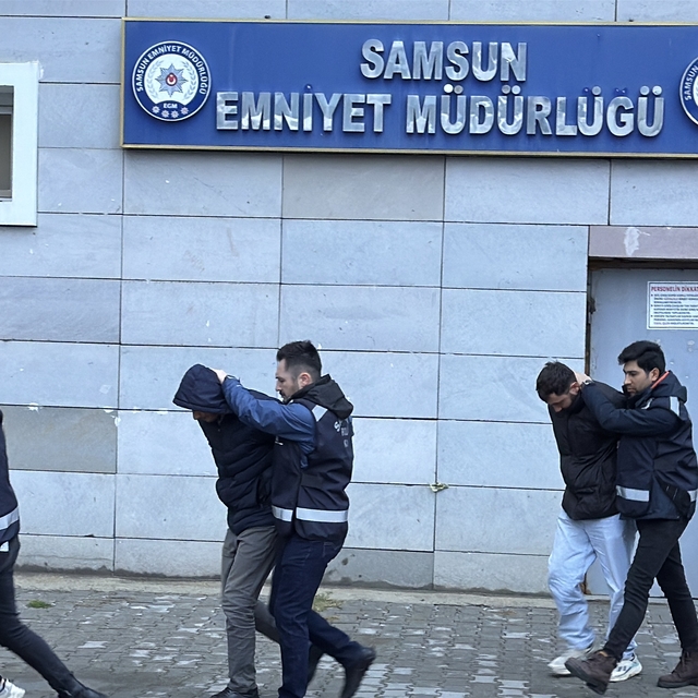 Samsun'da tütün kaçakçılarına operasyon: 4 gözaltı
