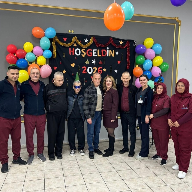 Özel Kuzey Bakım Merkezi'nde yılbaşı coşkusu