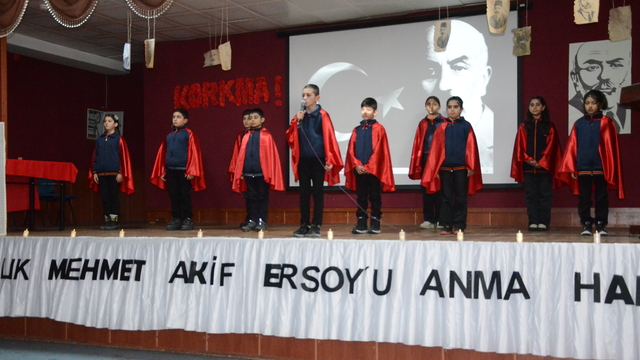 Sarıkamış'ta Mehmet Akif Ersoy'u anma programı düzenlendi