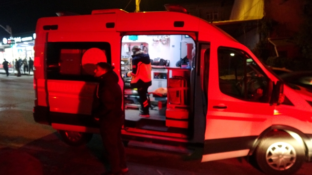 Malatya'da "dur" ihtarına uymayan motosikletli kaza yaptı