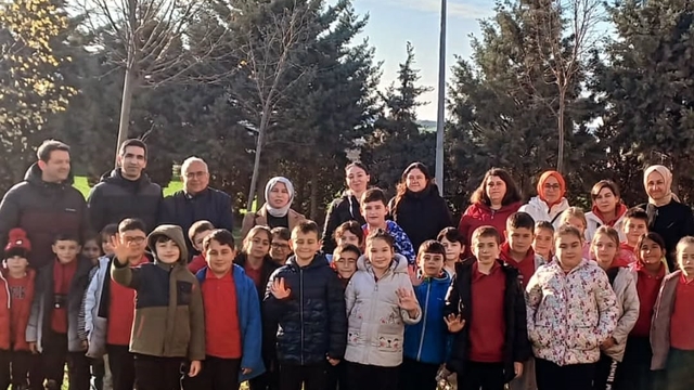 Pınarhisar'da minik eller toprakla buluştu