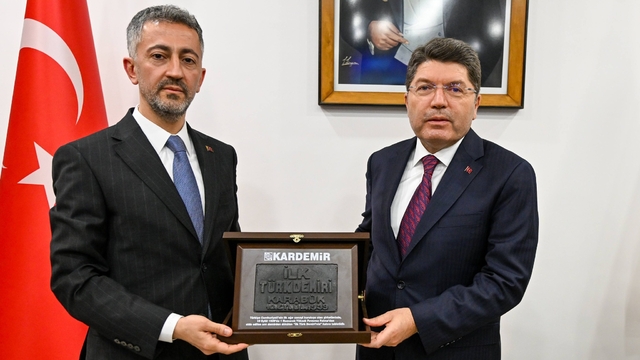 Adalet Bakanı Tunç, KARDEMİR'i ziyaret etti