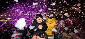 Kış festivalinde eğlence hız kesmeden devam ediyor