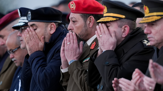 Düşen uçakta hayatını kaybeden Libya askeri heyeti için Ankara'da tören düzenlendi