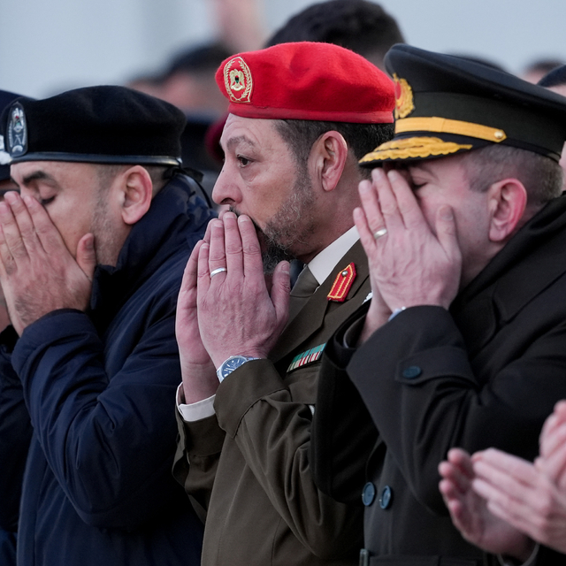 Düşen uçakta hayatını kaybeden Libya askeri heyeti için Ankara'da tören düz...