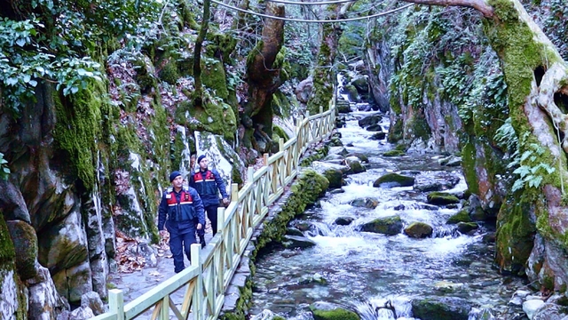 Çanakkale'de Ayazma Pınarı Tabiat Parkı'na jandarma koruması