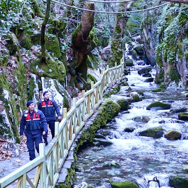 Çanakkale'de Ayazma Pınarı Tabiat Parkı'na jandarma koruması
