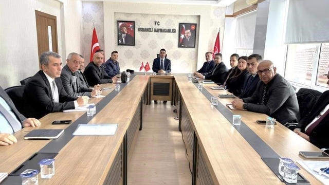 Osmaneli'nde İlçe İdare Şube Başkanları Toplantısı yapıldı