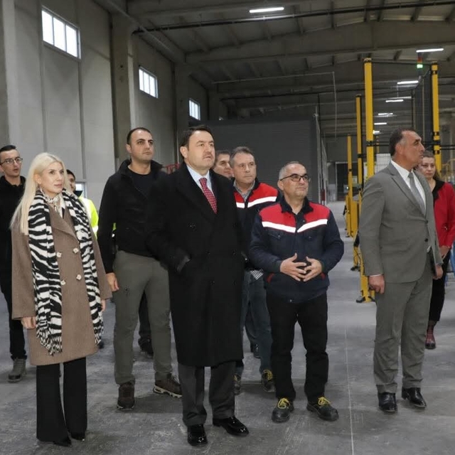 Vali Musa Işın, Altıntaş Zafer OSB'de incelemelerde bulundu