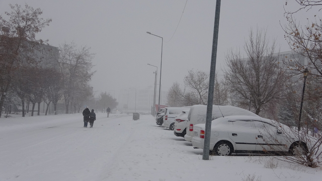 Bitlis'te kar yağışı; 180 köy yolu ulaşıma kapandı