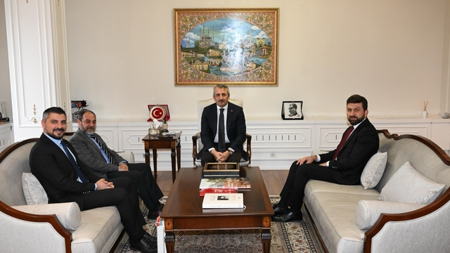 Avusturya İslam Federasyonu Başkanı Çakmak, Vali Sezer'i ziyaret etti